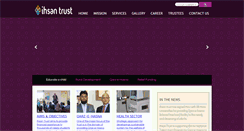 Desktop Screenshot of ihsantrust.org